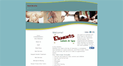 Desktop Screenshot of elementssalonandspasic.com