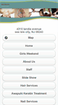 Mobile Screenshot of elementssalonandspasic.com